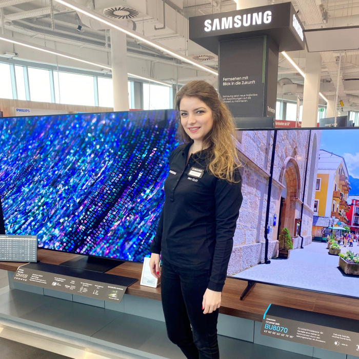 SAMSUNG Verkaufsberatung (TV/AV) 8 h/Woche gesucht