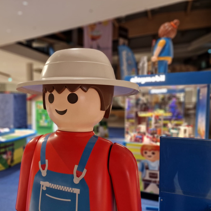 Ausstellungsaufbauten für Playmobil